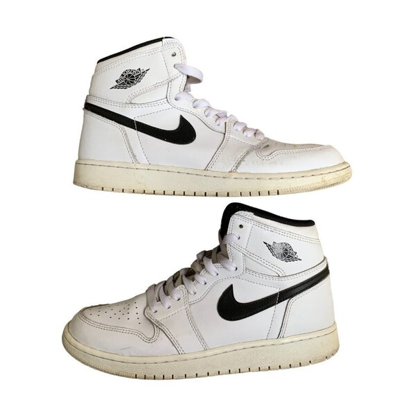 Rare 2016 Nike Air Jordan 1 Retro High Yin Yang White Size 7 - Picture 5 of 12